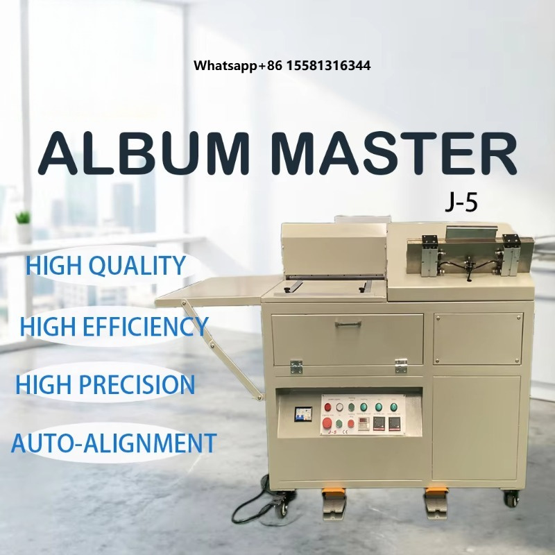 Commercial Book Printing Machines - High-Speed Automatic Photo Book All-in-One Machine