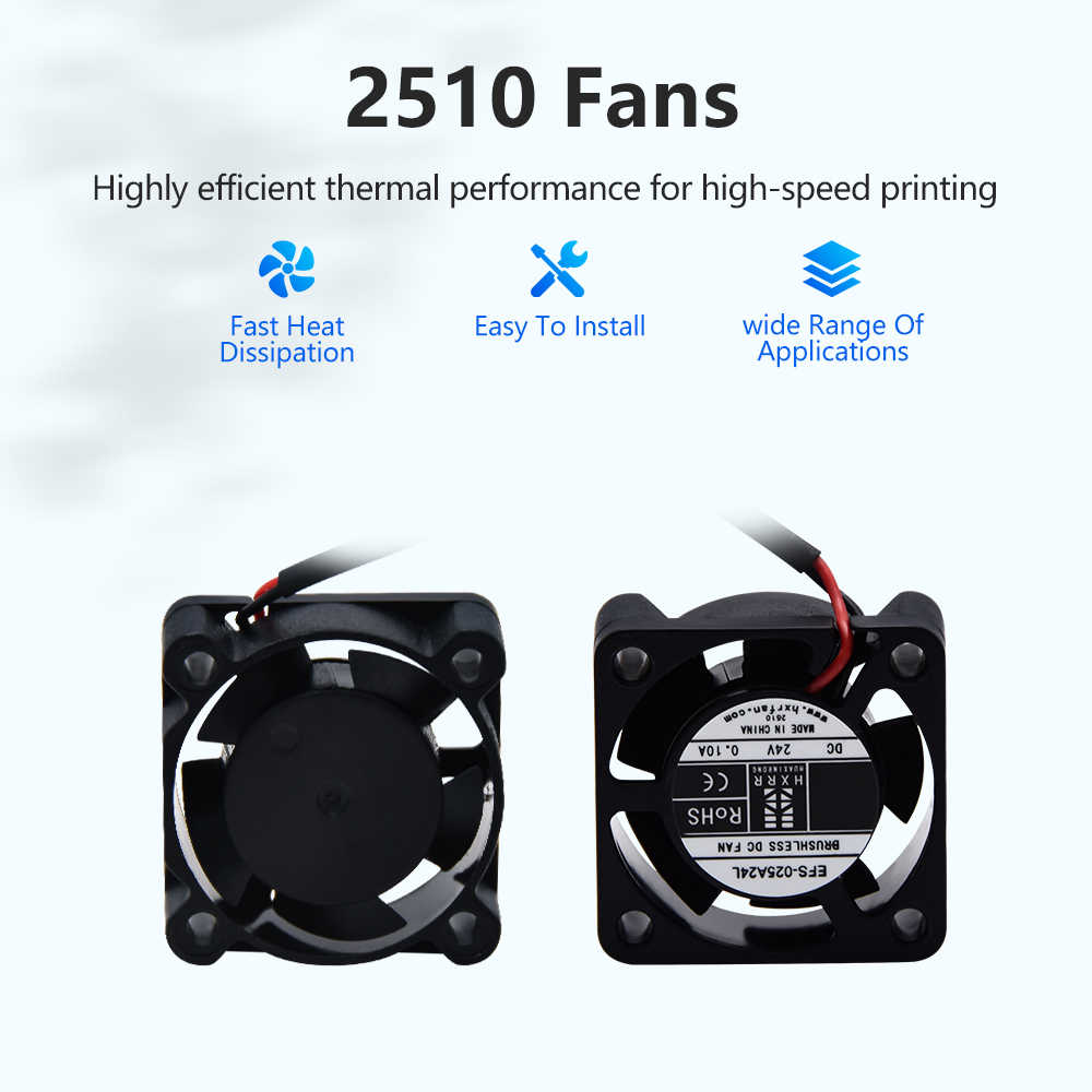 Ball Bearing 2510 Fan for Ende - Creality Printer K1 review and price