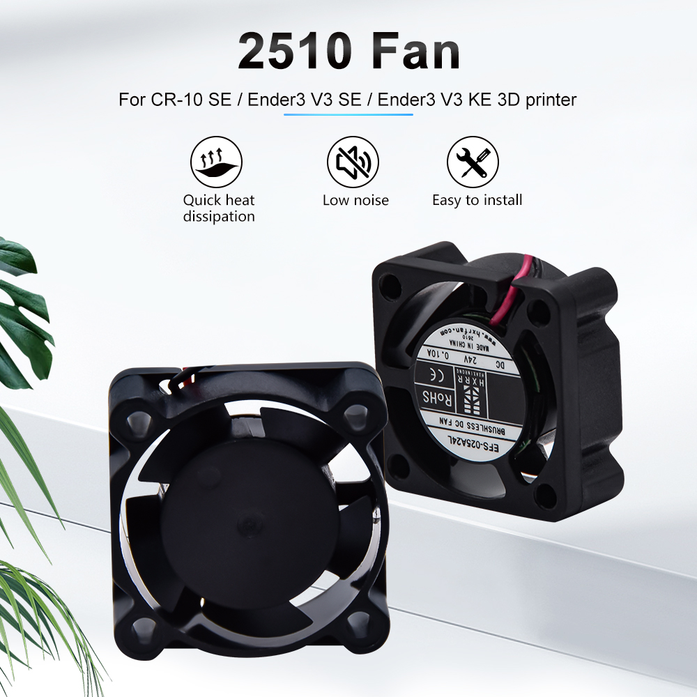 Ball Bearing 2510 Fan for Ende - Creality Printer K1 review and price