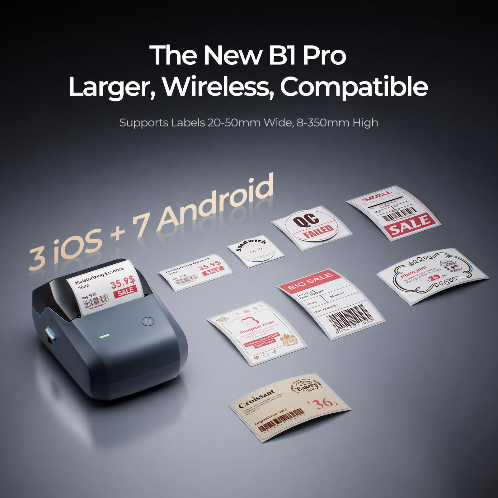 Niimbot B1Pro Label Maker 300D - Commercial Book Printing Machines review and price
