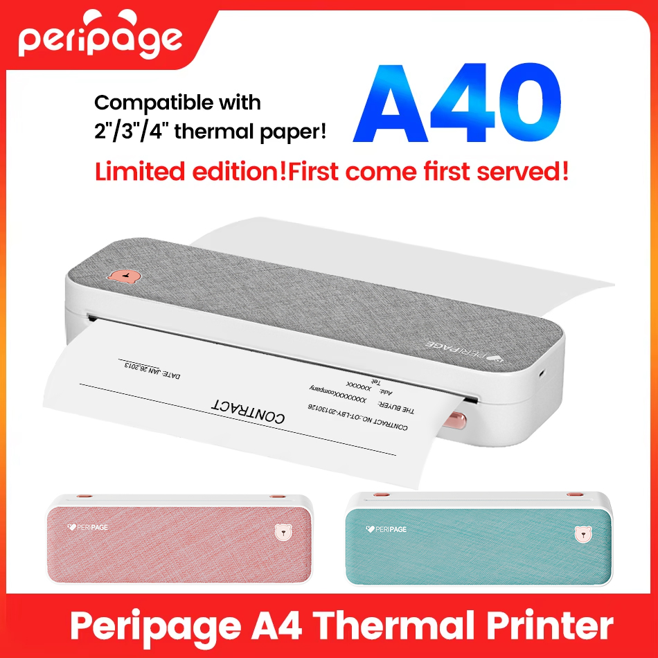 Peripage A4 Portable Printer T - Commercial Book Printing Machines review and price