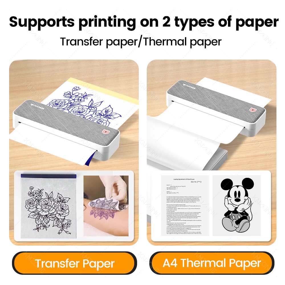 Peripage A4 Portable Printer T - Commercial Book Printing Machines review and price