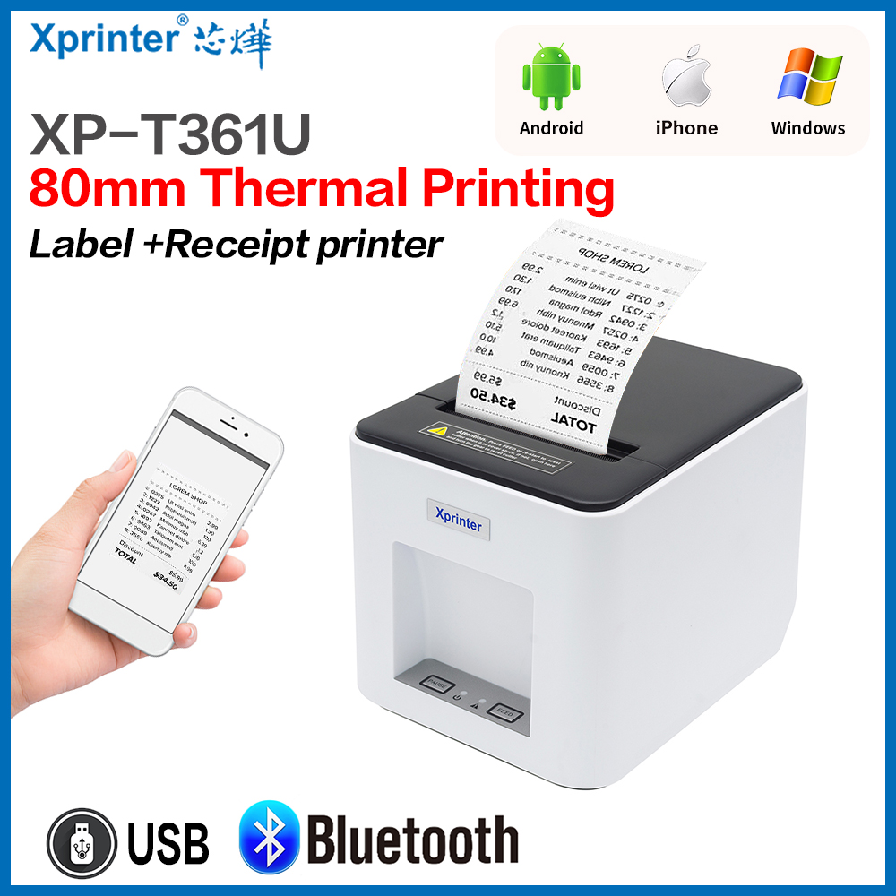 Xprinter 361B Thermal Label Pr - Commercial Book Printing Machines review and price